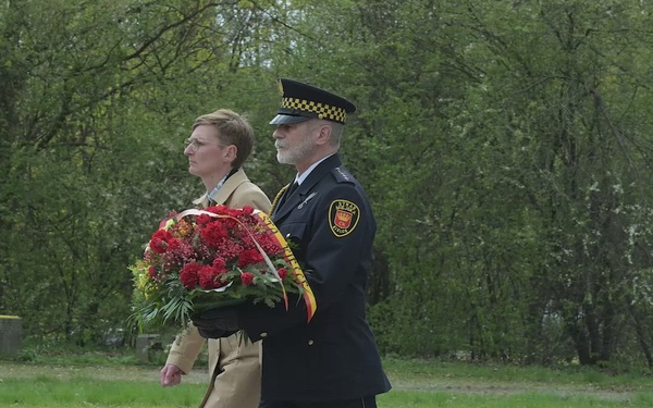 USAFE-AFAFRICA Band Tour: 9/11 Wreath Laying Ceremony - B-Roll