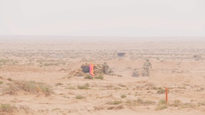 B-roll: African Lion 26 combined arms live-fire exercise validates fires, maneuver integration