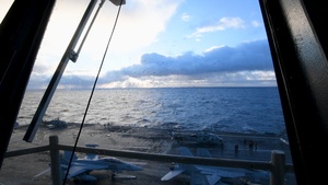 Nimitz Transits the Pacific Ocean