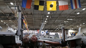 Nimitz Sailors Perform Maintenance
