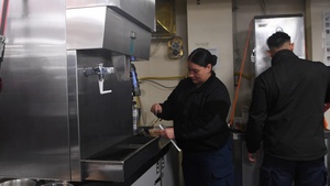 Nimitz Sailors Conduct Retail Services