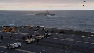 Nimitz Conducts Vertical Replenishment-at-Sea