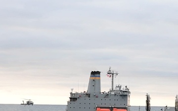 Nimitz Conducts Vertical Replenishment-at-Sea