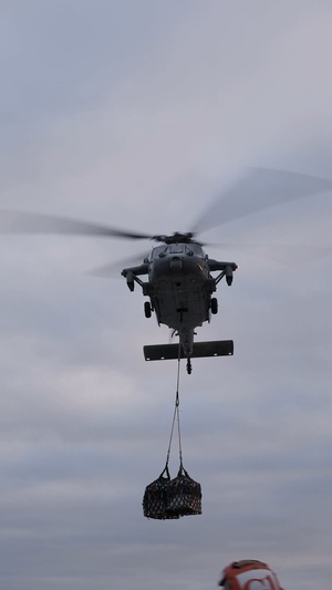 Nimitz Conducts Vertical Replenishment-at-Sea