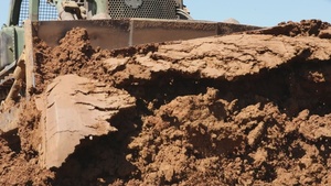 U.S. Soldiers Dig Deep to Stop the Enemy