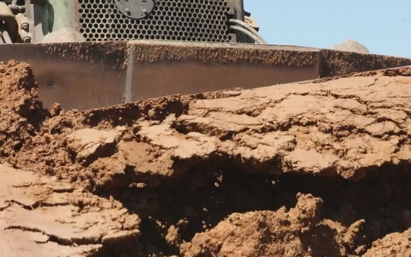 U.S. Soldiers Dig Deep to Stop the Enemy