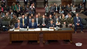 Hegseth, Caine Testify Before Senate