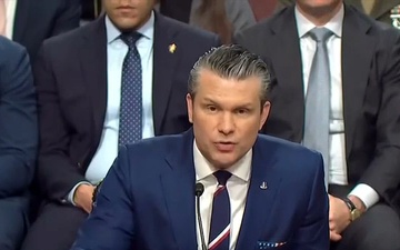 Hegseth, Caine Testify Before Senate