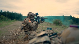 B-Roll: 1st Special Forces Group (Airborne) conducts Maneuver Live Fire Exercise