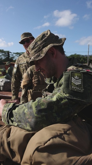 Allied and Partner Forces Conduct Cold Load Training at Schofield Barracks