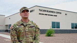 Tucson Readiness Center Grand Opening Interview - Staff Sgt. Richardmichael Smith