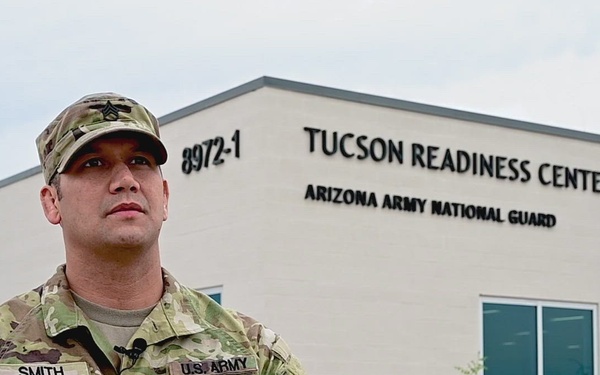 Tucson Readiness Center Grand Opening Interview - Staff Sgt. Richardmichael Smith