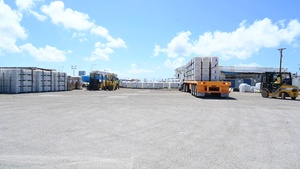 B-Roll: Seabeas, Soldiers support FEMA water and shelter distribution efforts in Saipan