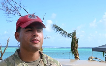 554th Red Horse deploy Reverse Osmosis Water Purification Unit to Saipan