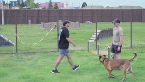 Pacific Update - 374th SFS MWD 'Splash' Retirement Disposition Video - NO GRAPHICS