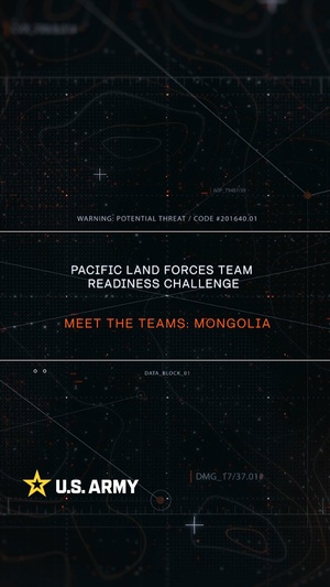 Pacific Land Forces Team Readiness Challenge Meet The Teams: Mongolia
