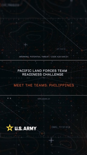 Pacific Land Forces Team Readiness Challenge Meet The Teams: Philippines