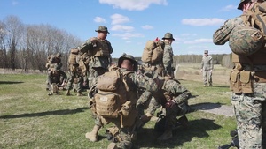 U.S. Marines hone marksmanship in Sweden