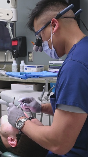B-Roll: Navy Dentists Perform Routine Procedures at Washington Navy Yard