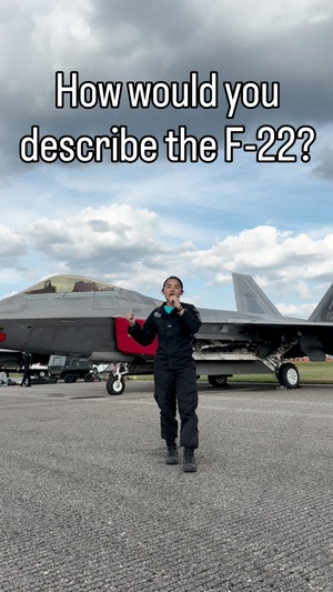 How would you describe the F-22?