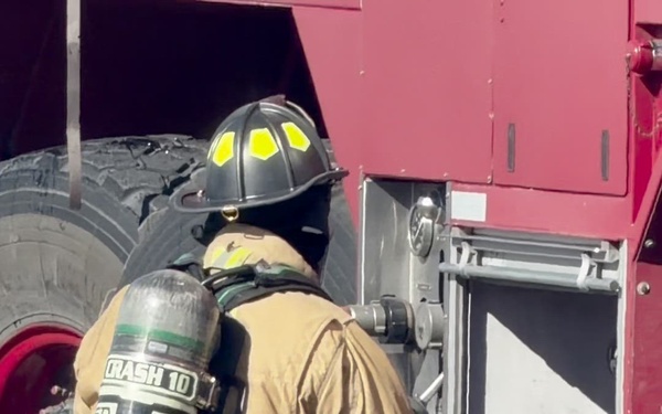 NAI KFES Response at Aircraft Burn Pit Reel