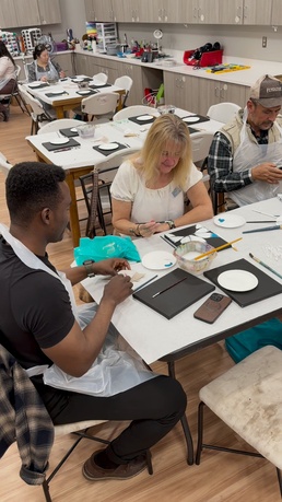 Sexual Assault Prevention and Response (SAPR) Paint Night at Kirtland Air Force Base
