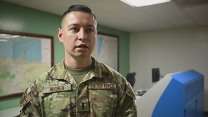 Interview: US Air Force 1st Lt. Jeremy Booher discusses African Lion 26 air battle management training