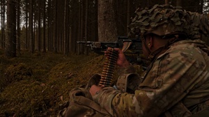 B-Roll 1-12 Cavalry Conducts Live-Fire, Counters Drone Threats in Latvia
