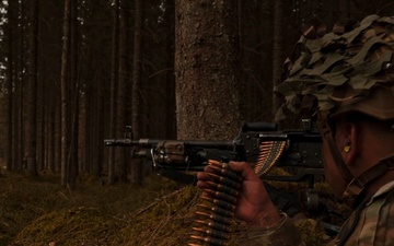 B-Roll 1-12 Cavalry Conducts Live-Fire, Counters Drone Threats in Latvia