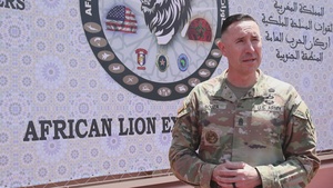 Interview: Command Sgt. Maj. Lorenzo Souza speaks about African Lion 26