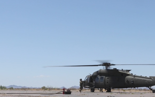 Land Component Commander Participates in Aerial Gunnery Exercise