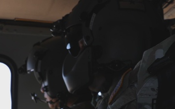 Land Component Commander Participates in Aerial Gunnery Exercise