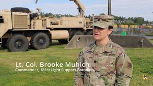 Lt. Col. Muhich Highlights Strategic Impact of 181st LSB Transformation