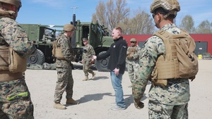 U.S. Marines show emergency evacuation capabilities in Scandinavia
