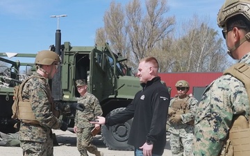 U.S. Marines show emergency evacuation capabilities in Scandinavia