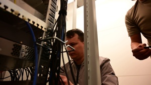 914th ARW Comm. Squadron Replace Network Equipment Throughout Europe