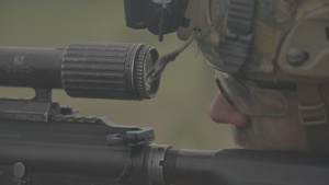 2026 Annual Marine Corps Rifle Squad Competition: Zeroing Range (B-Roll)