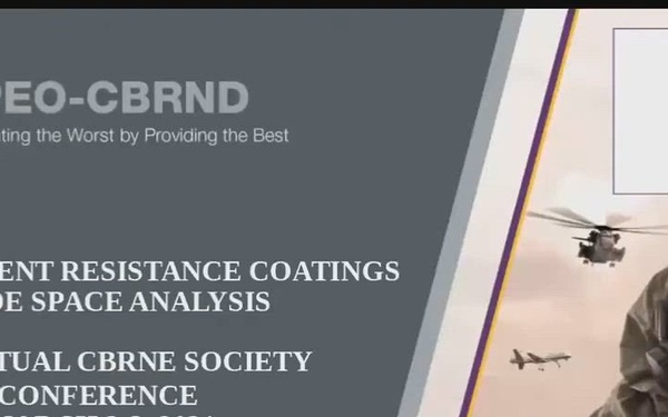 Chemical Agent Resistance Coatings: Trade Space Analysis