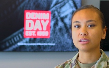 LA Air Force Base wears Denim for a day