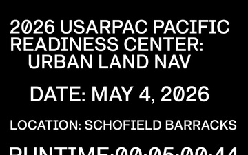 2026 PFLTRC Urban Land Navigation