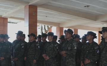 U.S. Marines, Salvadoran marines conduct close-quarters battle training during CENTAM Guardian 2026