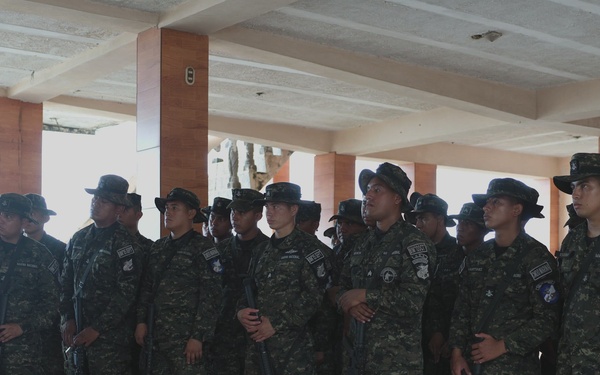 U.S. Marines, Salvadoran marines conduct close-quarters battle training during CENTAM Guardian 2026