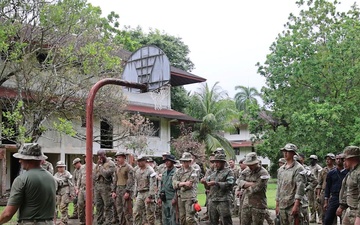 Jungle Operations Training Course - Panama: Fire Techniques and Shelter Crafting