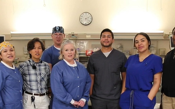 Naval Health Clinic Lemoore - Nurses Week - Surgical Team