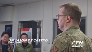 Misawa base tour April 2026