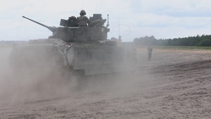 Dogface Soldiers conduct M2 Bradley stress shoot