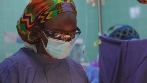B-Roll: US, Ghana deliver newborn during AL26