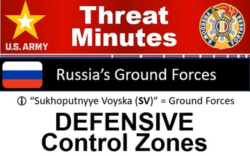 Russian Defensive Control Zones - ThreatMinutes