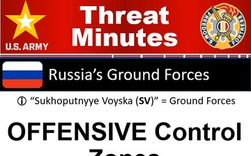 Russian Offensive Control Zones - ThreatMinutes