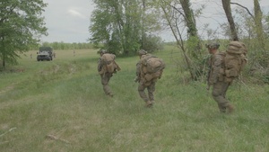 2026 Annual Marine Corps Rifle Squad Competition: Zeroing Range (B-Roll)